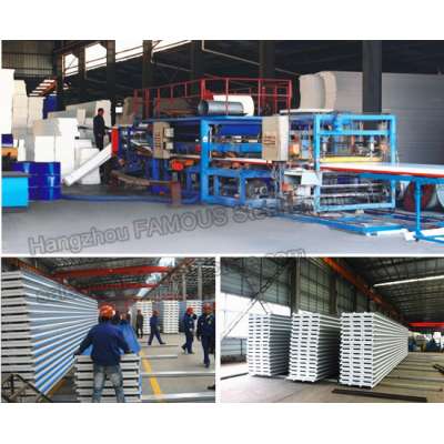 Comflor 60 Metal Decking Forming Machine Plant for composit slab concrete floor