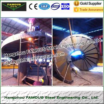 Steel Spiral Staircase From Professional Steel Structure Fabrication Manufacturer