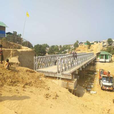 Acrow Panel Prefabricated Steel Bridging System For Vehicular,Pedestrian and Highway Usage