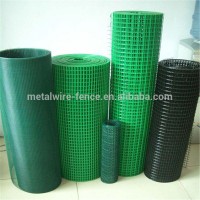 pvc coated welded wire mesh / green pvc coated welded wire mesh fence / 2x2 pvc coated welded wire mesh