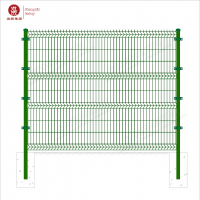 8 gauge 2x2 galvanized welded wire mesh fence panel